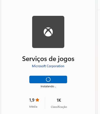 Meu XBOX GAME PASS não pode instalar nada pois o Serviço de Jogos é -  Microsoft Community
